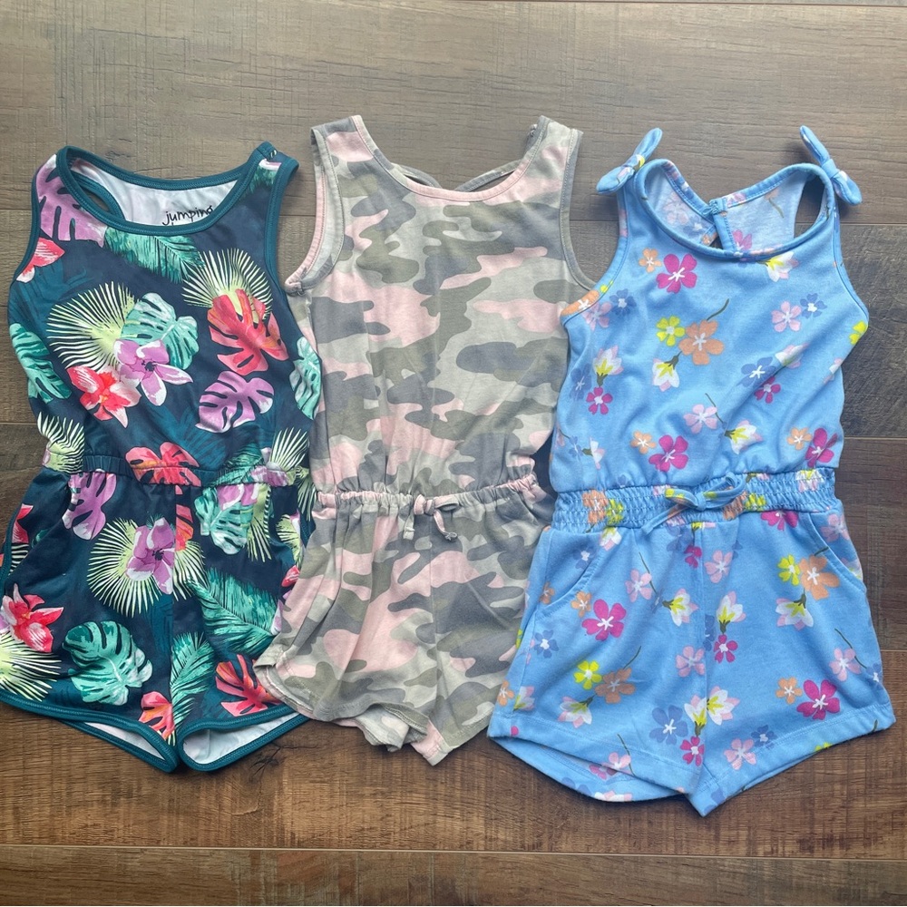 Girls Romper Bundle